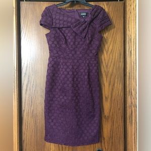 Adrianna Papell purple dress size 4